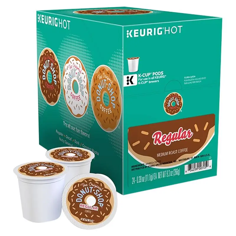 Keurig K-Cup Pod Yes Caffeine Medium Roast 12 oz Box - pack of 24 5000330069