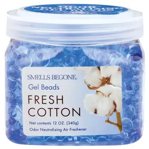 Smells Begone 52012 Odor Neutralizing Gel, 12 oz Jar, Sunwashed Linen, 450 sq-ft Coverage Area