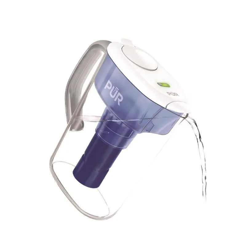 PUR Water Filtration Pitcher 7 cups Blue Blue PPT711W PUR Water Filtration Pitcher 7 cups Blue Blue PPT711W