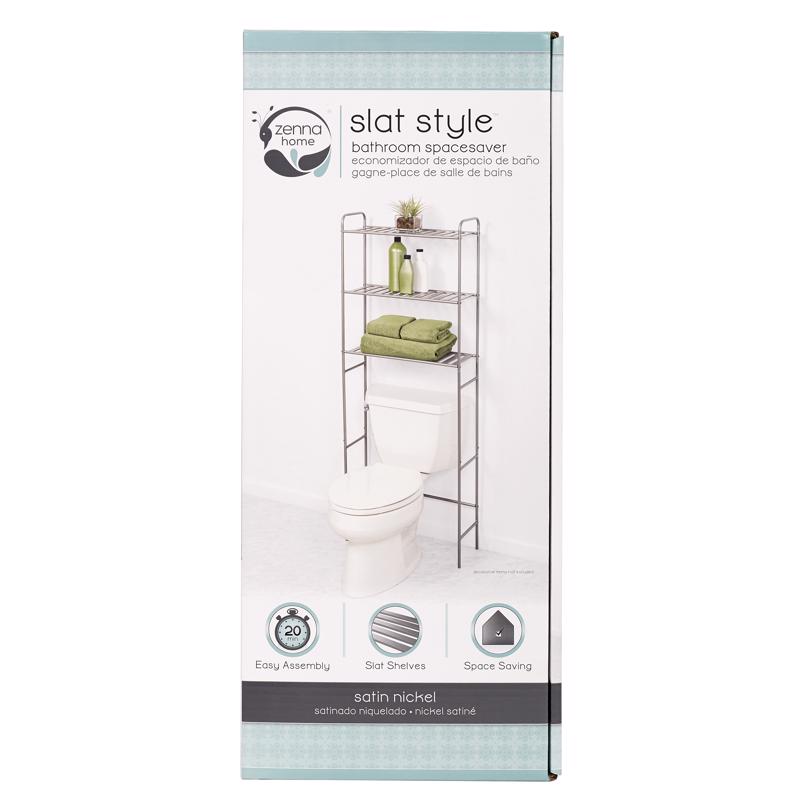 Zenith 2265NN Spacesaver Shelf 60.2" H X 22.8" W X 8-1/2" D Silver Metal Satin Nickel