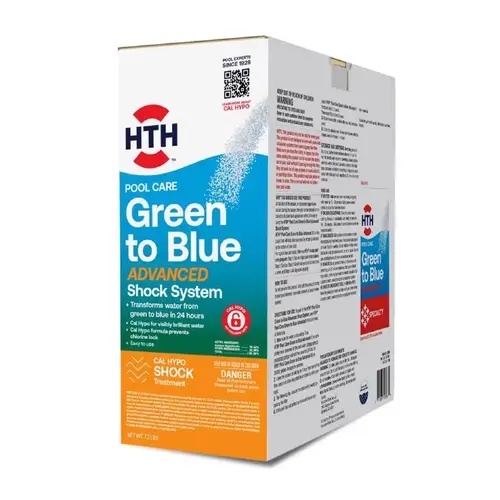 Shock System Super Green to Blue Granule 7.2 lb