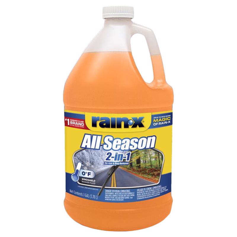 Rain-X 113625-XCP6 Windshield Washer Fluid 0 degree F 1 gal - pack