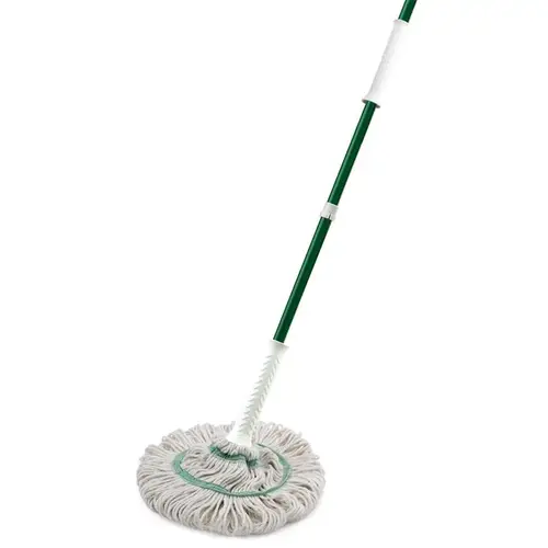 Tornado Series Mop, 55-1/4 in L, Quick-Connect Mop Connection, Cotton/Synthetic Mop Head, Steel Handle Tornado Series Mop, 55-1/4 in L, Quick-Connect Mop Connection, Cotton/Synthetic Mop Head, Steel Handle