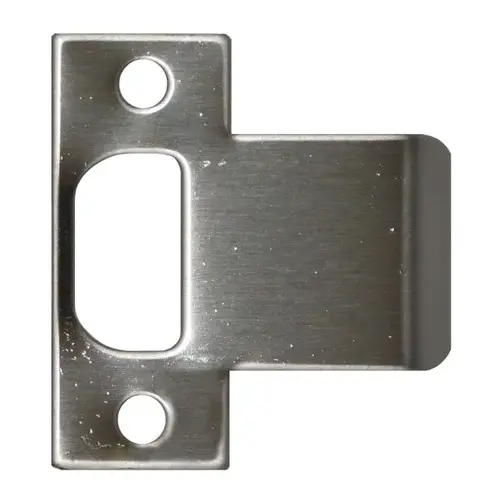 2-3/4" T Strike with 2" Extended Lip Satin Stainless Steel Finish 2-3/4" T Strike with 2" Extended Lip Satin Stainless Steel Finish