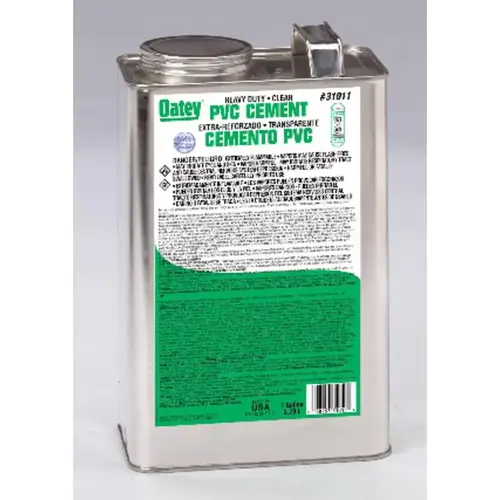 Cement Clear For PVC 1 gal Clear Cement Clear For PVC 1 gal Clear