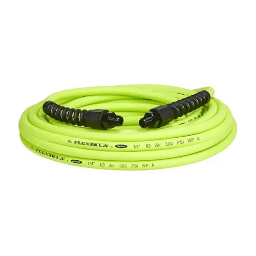 Air Hose Pro 25 ft. L X 1/4" D Hybrid Polymer 300 psi Zilla Green Zilla Green