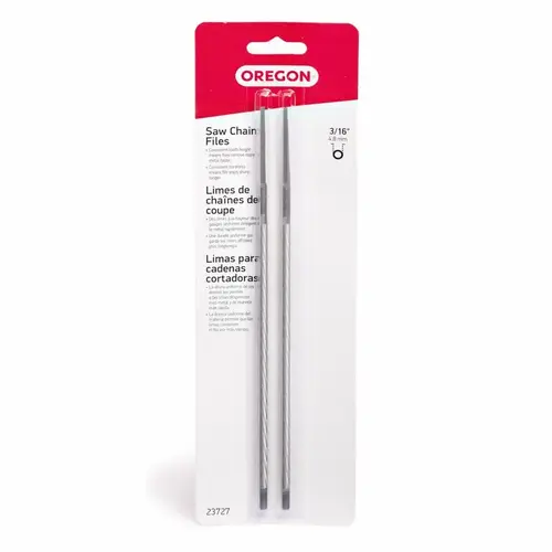 Chainsaw File, Round, Steel - pack of 2 Chainsaw File, Round, Steel - pack of 2