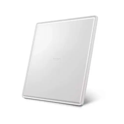 White 8.15 In. W. x 9.13 In. L. Flat Multi-Directional HDTV Indoor Antenna
