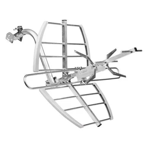 Digital Antenna Indoor and Outdoor HDTV Silver