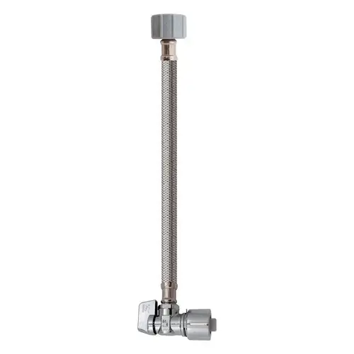 Quick Lock Valve, 5/8 in Connection, Compression, 125 psi Pressure, Stainless Steel Body Quick Lock Valve, 5/8 in Connection, Compression, 125 psi Pressure, Stainless Steel Body