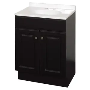 Zenith RBC24CH Bathroom Vanity Single Espresso 24" W X 18" D X 35" H Espresso