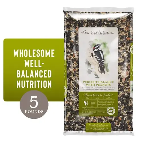 Wild Bird Food Perfect Balance Wild Bird Sunflower Seeds and Peanuts 5 lb Wild Bird Food Perfect Balance Wild Bird Sunflower Seeds and Peanuts 5 lb