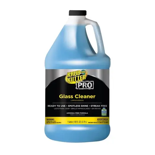 Glass Cleaner Pro No Scent 1 gal Liquid Blue - pack of 4 Glass Cleaner Pro No Scent 1 gal Liquid Blue - pack of 4
