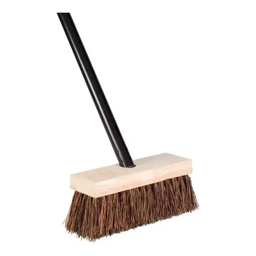 Scrub Brush Linoleum/Rug 7-3/4" W Plastic Handle Brown/Black Scrub Brush Linoleum/Rug 7-3/4" W Plastic Handle Brown/Black
