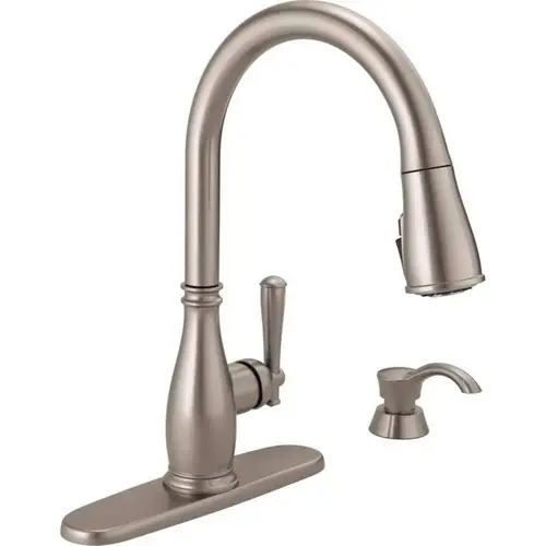 Delta 19962Z-SSSD-DST Pull-Down Kitchen Faucet Charmaine One