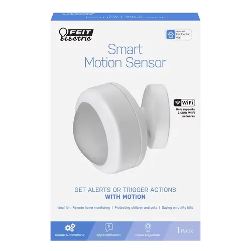 Replacement Motion Sensor Motion-Sensing Battery Powered LED White White