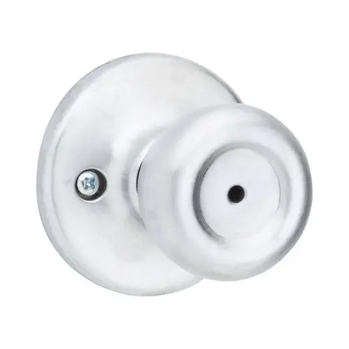 Privacy Knob Tylo Satin Chrome Right or Left Handed Satin Chrome - pack of 6 Privacy Knob Tylo Satin Chrome Right or Left Handed Satin Chrome - pack of 6