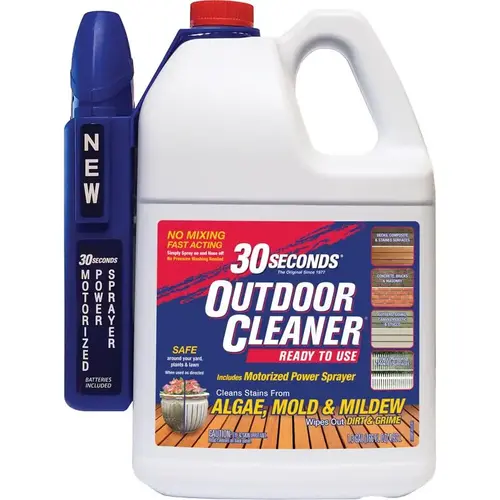 1.3 Gal. Ready To Use Power Sprayer Algae, Mold & Mildew Stain Remover Outdoor Cleaner