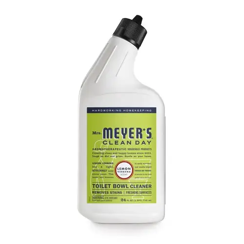 Toilet Bowl Cleaner Mrs. Meyer's Clean Day Lemon Verbena Scent 24 oz Liquid - pack of 6 Toilet Bowl Cleaner Mrs. Meyer's Clean Day Lemon Verbena Scent 24 oz Liquid - pack of 6