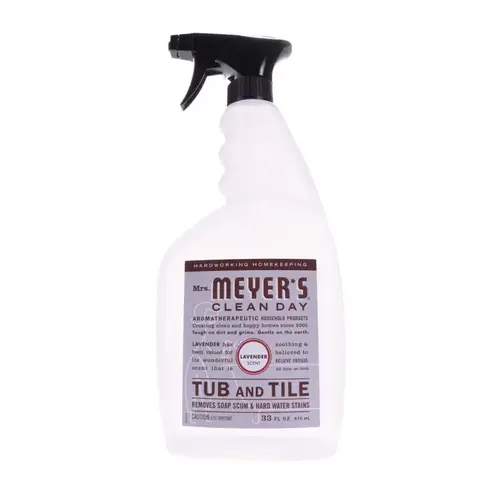 Tub and Tile Cleaner Clean Day Lavender Scent 33 oz Trigger Spray Bottle Tub and Tile Cleaner Clean Day Lavender Scent 33 oz Trigger Spray Bottle