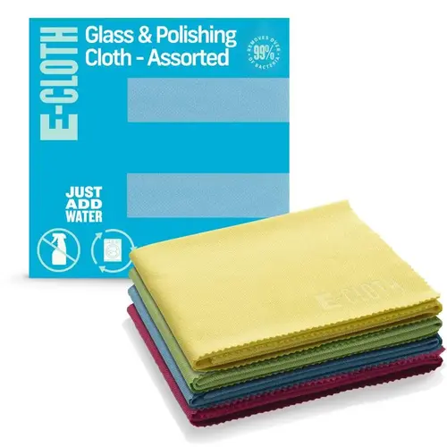 Glass and Polish Cloth Polyamide/Polyester 16" W X 20" L Glass and Polish Cloth Polyamide/Polyester 16" W X 20" L