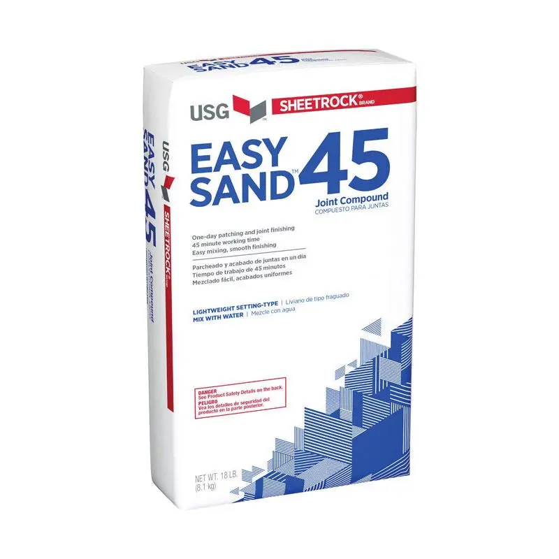 USG 18 Pound Easy Sand 45 Lightweight Setting-Type Joint Compound Natural 384210