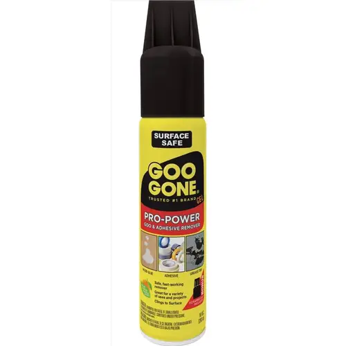 Goo and Adhesive Remover, Gel, Aerosol Can Goo and Adhesive Remover, Gel, Aerosol Can
