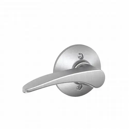 Right Hand Manhattan Lever Interior Active Trim with 12326 Latch and 10269 Strikes Satin Chrome Finish Right Hand Manhattan Lever Interior Active Trim with 12326 Latch and 10269 Strikes Satin Chrome Finish