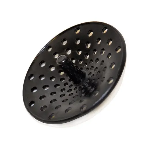 Garbage Disposal Strainer, Plastic, Black, For: Garbage Disposals, Kitchen Sink Garbage Disposal Strainer, Plastic, Black, For: Garbage Disposals, Kitchen Sink