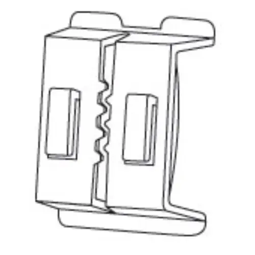 Sign Holder 0.75" H X 1" W X 1.5" L Clear Price Channel Polypropylene Clear Sign Holder 0.75" H X 1" W X 1.5" L Clear Price Channel Polypropylene Clear
