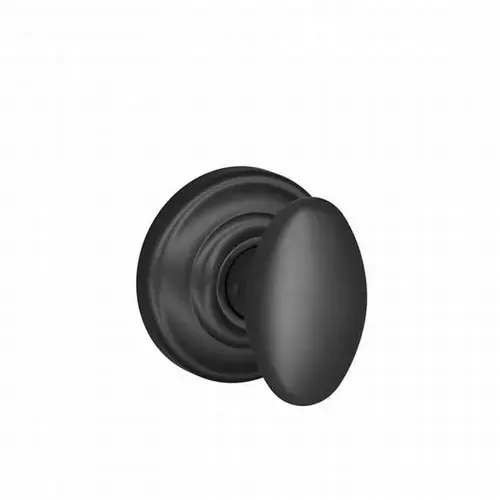 F170 Siena Knob Single Dummy Trim With Andover Trim Matte Black F170 Siena Knob Single Dummy Trim With Andover Trim Matte Black