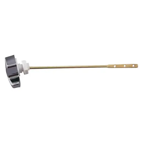 Toilet Flush Lever, For: Eljer Toilet Tank Chrome Plated Toilet Flush Lever, For: Eljer Toilet Tank Chrome Plated