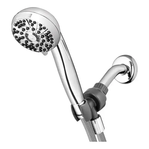 Handheld Showerhead PowerPulse+ Chrome Chrome Six settings 1.8 gpm Chrome Handheld Showerhead PowerPulse+ Chrome Chrome Six settings 1.8 gpm Chrome