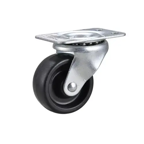 Caster 2" D Swivel Polyurethane 125 lb Black Caster 2" D Swivel Polyurethane 125 lb Black