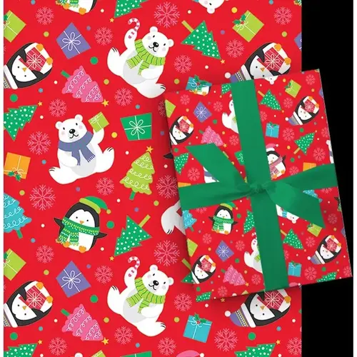 Gift Wrap Multi-Color Christmas Multi-Color - pack of 36 Gift Wrap Multi-Color Christmas Multi-Color - pack of 36