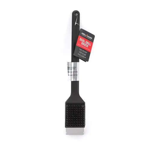Grill Brush with Scraper Grill Brush with Scraper