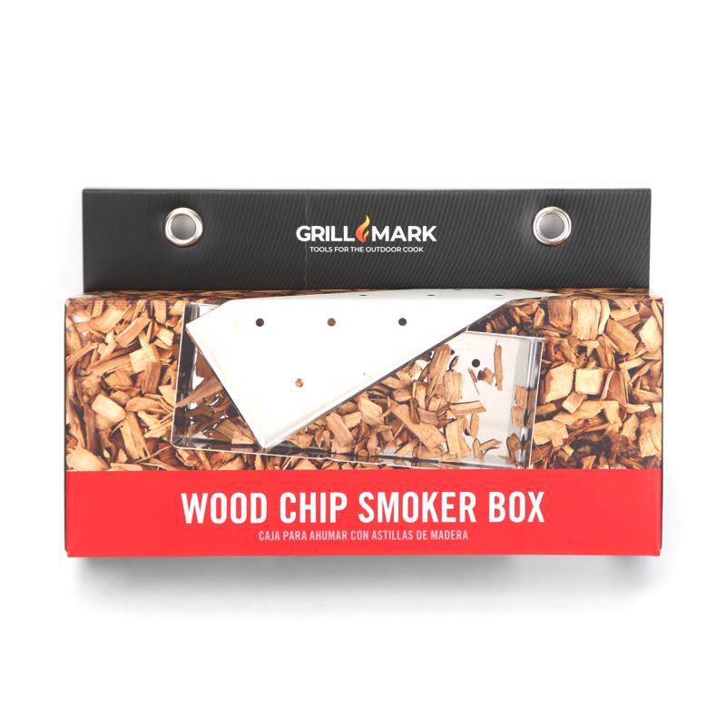 MR BAR BQ 02109ACE Smoker Package/Kit Wood Chips Traditional Silver Silver