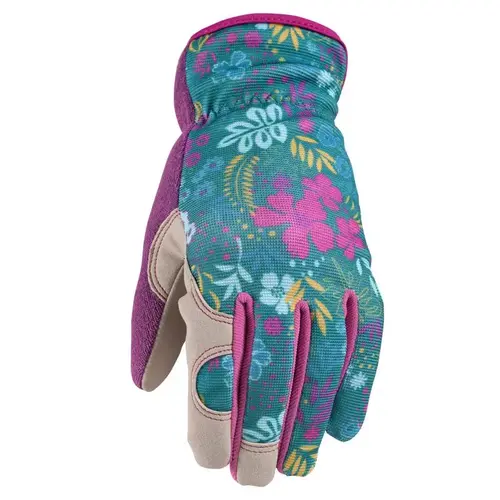 Work Gloves Women's Indoor/Outdoor Botanical Multicolor M Multicolor Work Gloves Women's Indoor/Outdoor Botanical Multicolor M Multicolor