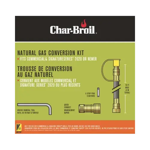 Natural Gas Conversion Kit for Dual Fuel Grills Natural Gas Conversion Kit for Dual Fuel Grills
