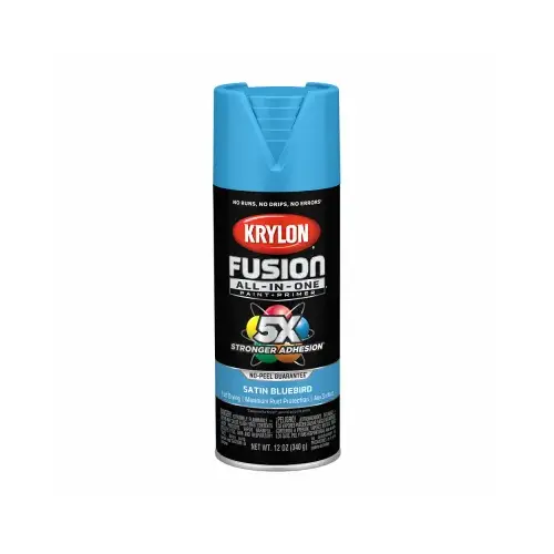 Fusion All-In-One Spray Paint + Primer, Bluebird, 12 oz.