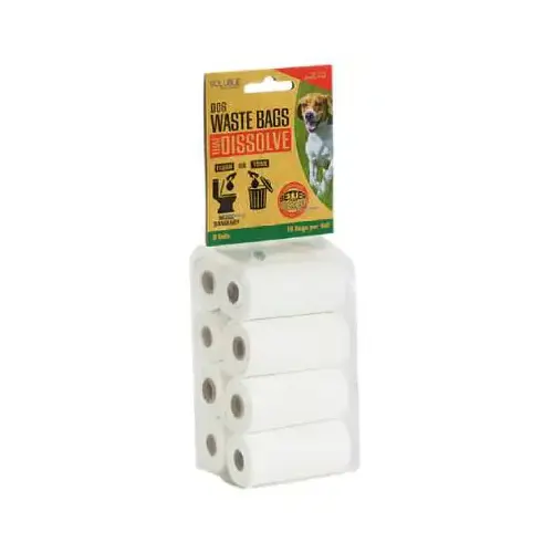 Dog Waste Poop Bags, 8 Rolls, 80-Ct.
