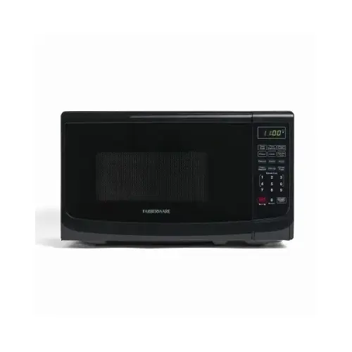 Microwave Oven, 0.7 Cu. Ft., 700 Watt, Black Microwave Oven, 0.7 Cu. Ft., 700 Watt, Black