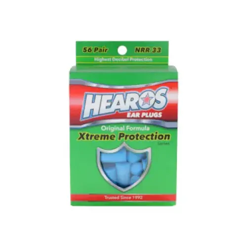 Xtreme Protection Ear Plugs, NRR 33, 56 Pair