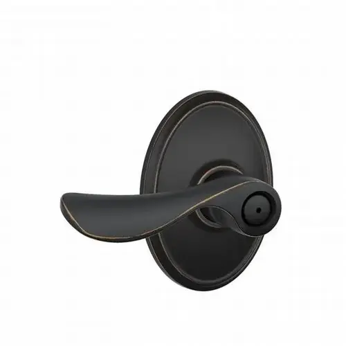 F40 Champagne Lever Privacy Lock with Wakefield Trim Aged Bronze F40 Champagne Lever Privacy Lock with Wakefield Trim Aged Bronze