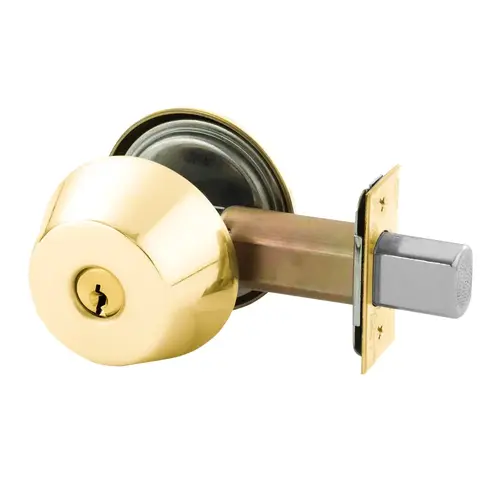 Deadbolt Bright Brass Deadbolt Bright Brass