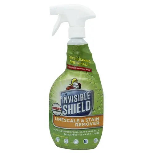 Invisible Shield Limescale And Stain Remover for Glass, 25 oz