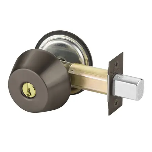 465 Series Grade 2 Single Cylinder Deadbolt with Inside Indicator Standard Duty Commercial Lock Dark Oxidized Satin Bronze 465 Series Grade 2 Single Cylinder Deadbolt with Inside Indicator Standard Duty Commercial Lock Dark Oxidized Satin Bronze