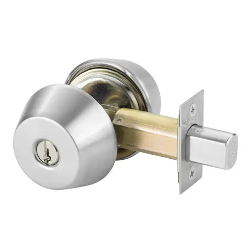 Deadbolt Satin Chrome Deadbolt Satin Chrome