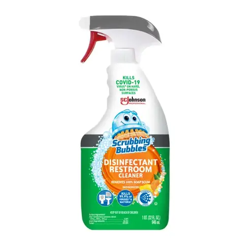 Scrubbing Bubbles Disinfectant Restroom Cleaner, 2 - pack of 8 Scrubbing Bubbles Disinfectant Restroom Cleaner, 2 - pack of 8