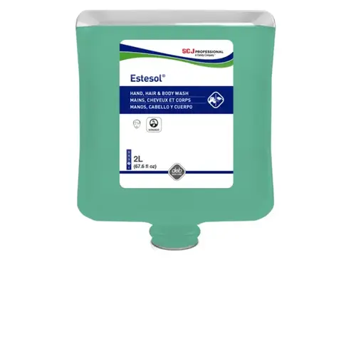Estesol Hand, Hair & Body, 2 Liter Aqua - pack of 4 Estesol Hand, Hair & Body, 2 Liter Aqua - pack of 4